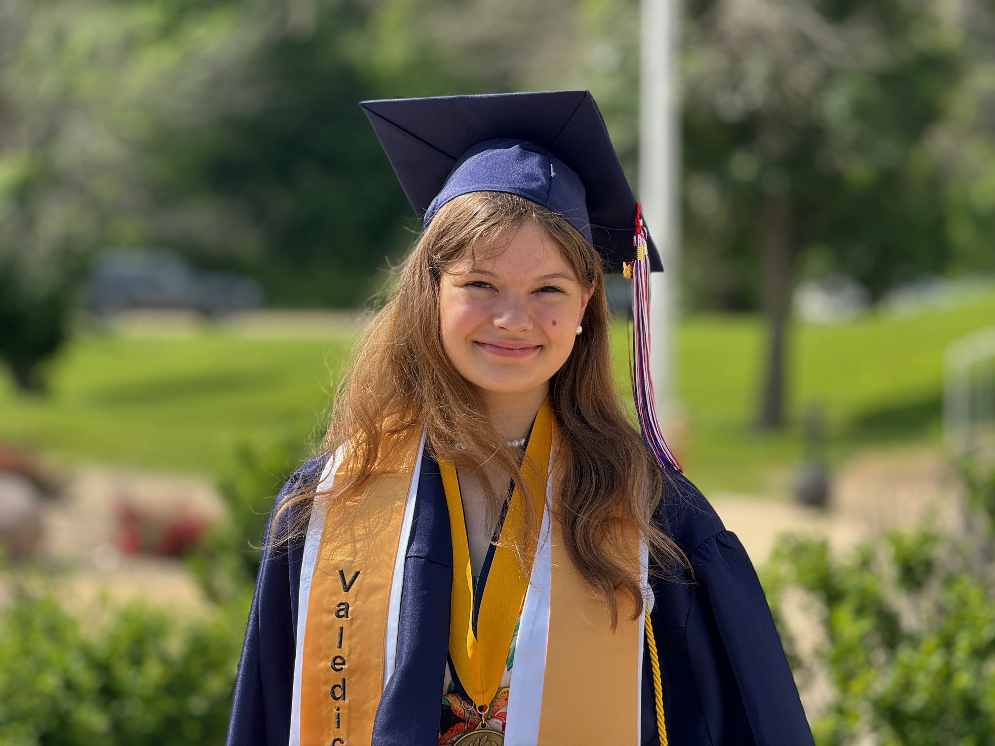 Ellie at MNHS Graduation 2024