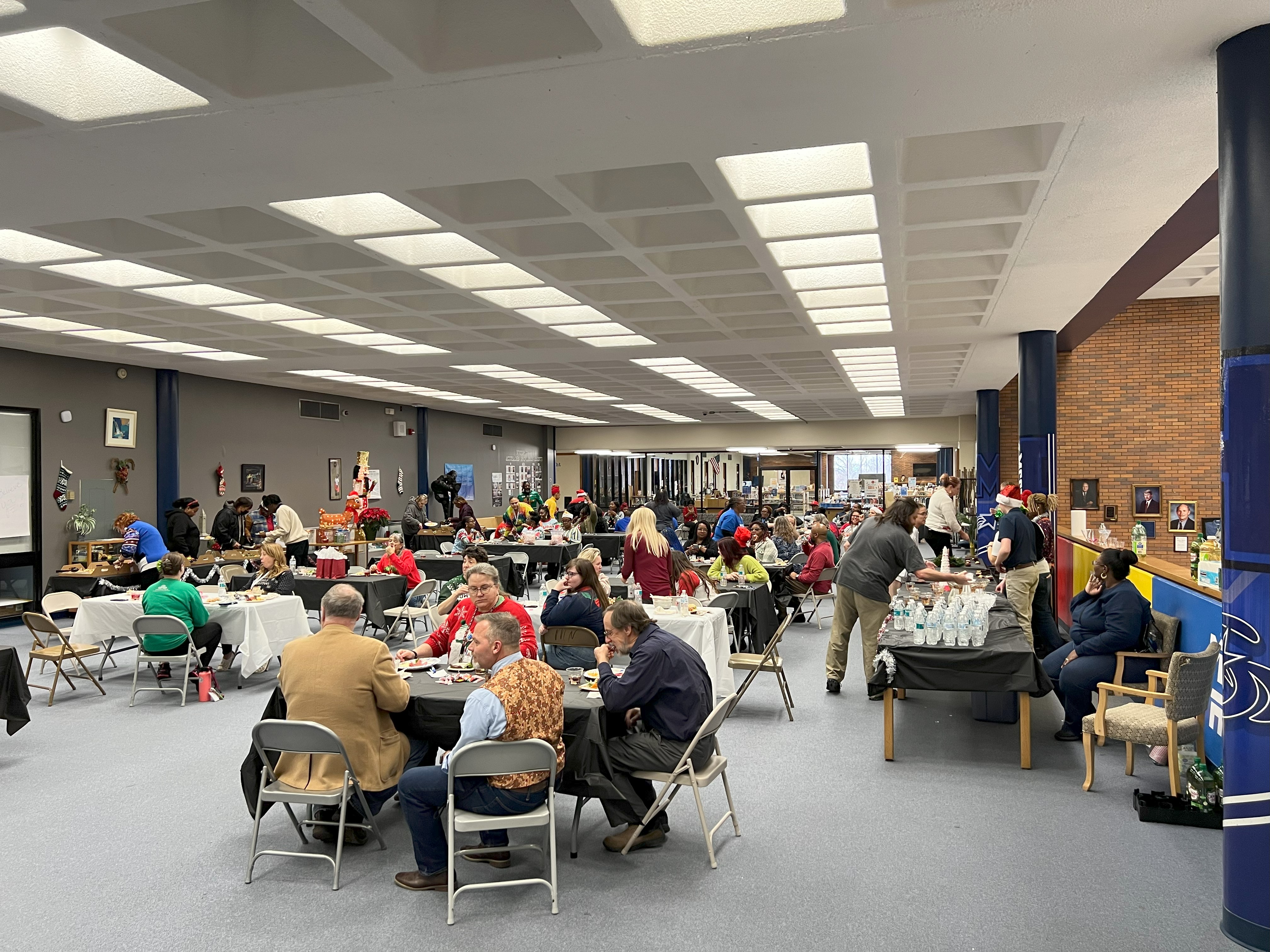 Helping Host a Christmas Party @ MNHS